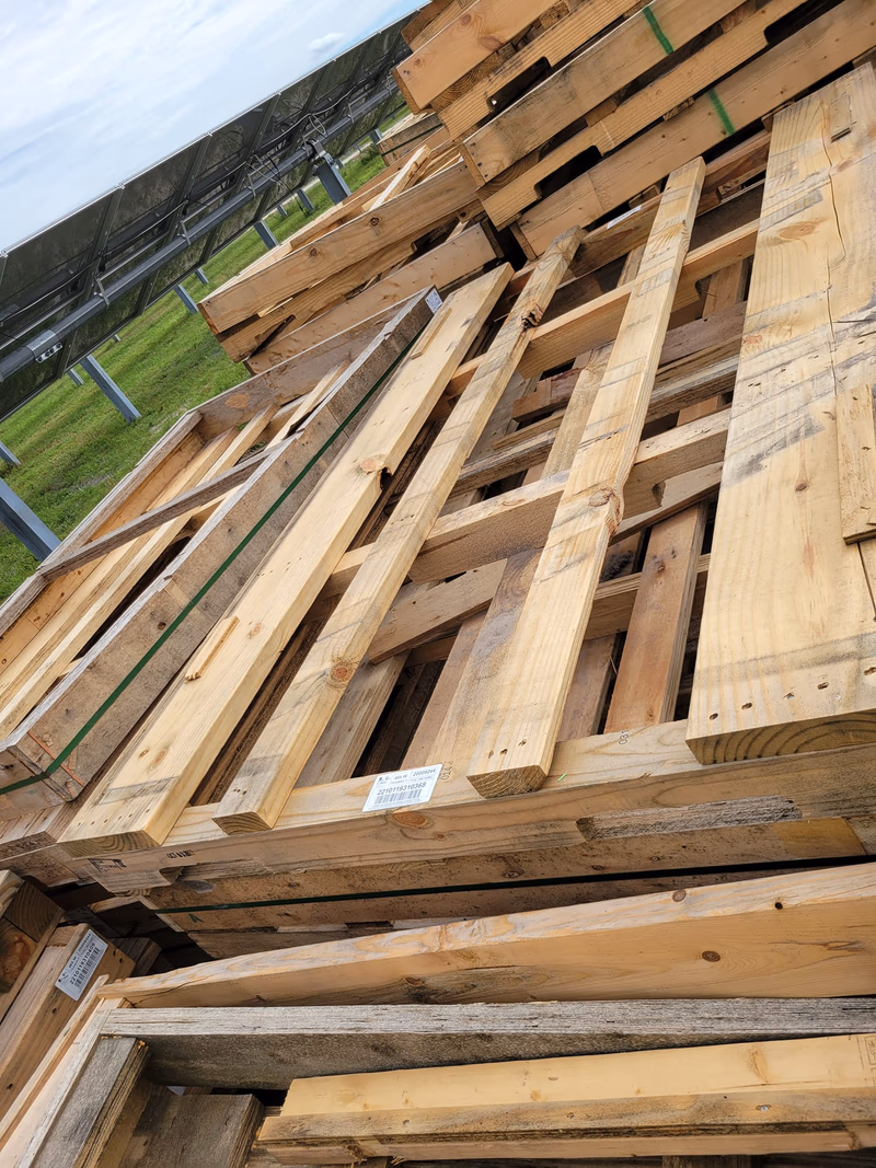 Fort Collins, Colorado - Pallet Cores for Recycling