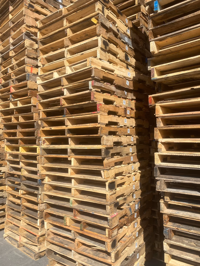 Savannah, Georgia - Pallet Cores for Recycling