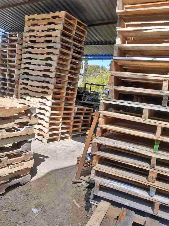 Bangor, Maine - Pallet Cores for Recycling