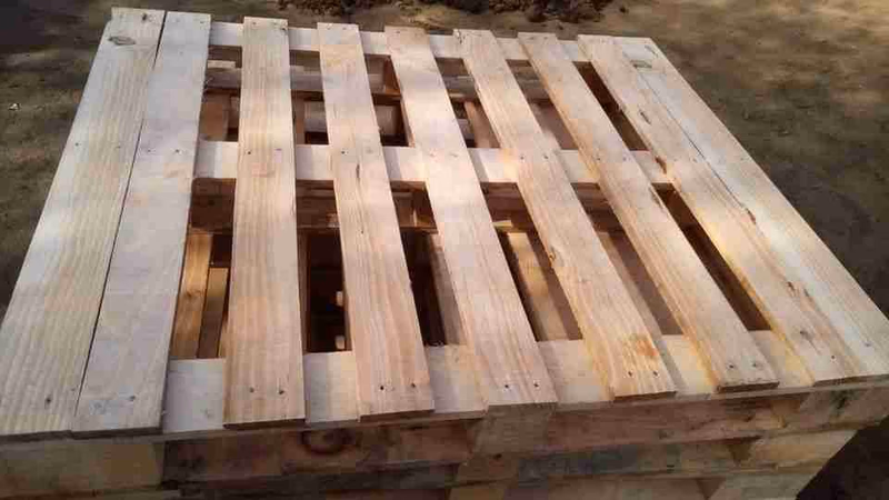 Lansing, Michigan - Pallet Cores for Recycling