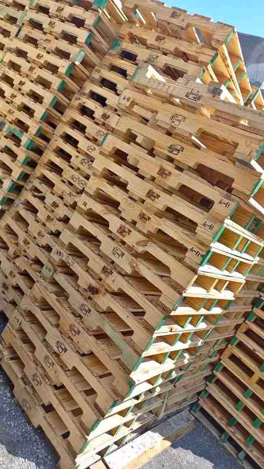 Billings, Montana - Pallet Cores for Recycling
