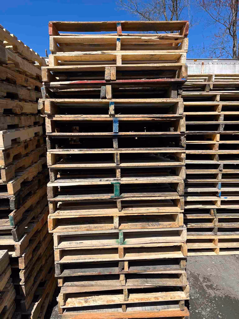 Trenton, New Jersey - Pallet Cores for Recycling