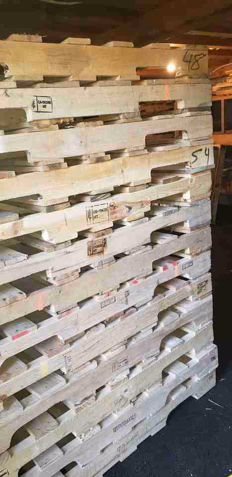 Raleigh, North Carolina - Pallet Cores for Recycling