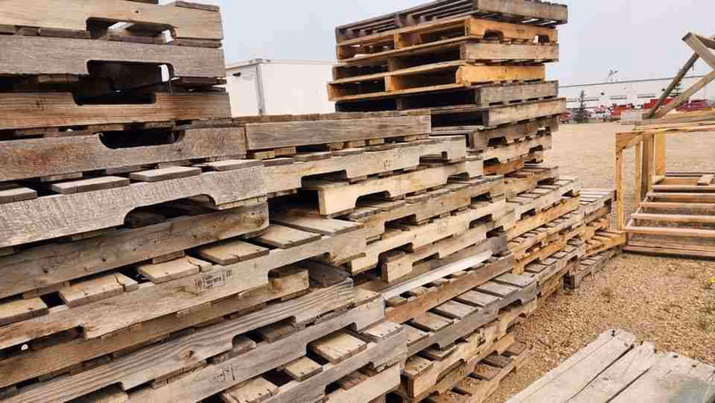 Woonsocket, Rhode Island - Pallet Cores for Recycling