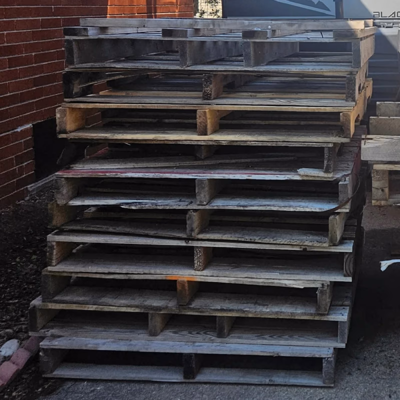 Burlington, Vermont - Pallet Cores for Recycling