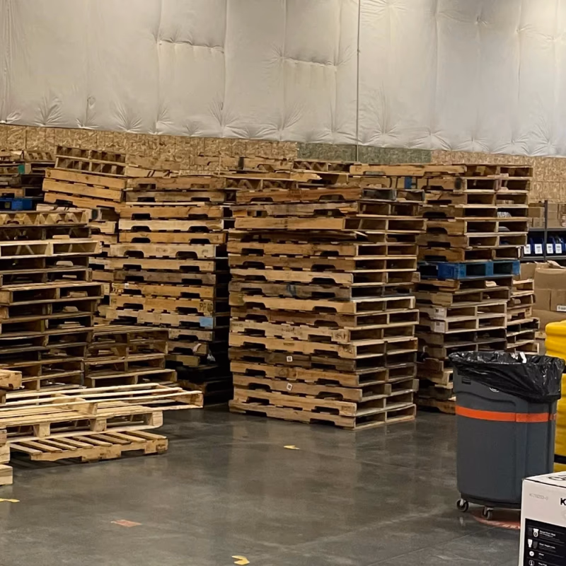 Bellevue, Washington - Pallet Cores for Recycling