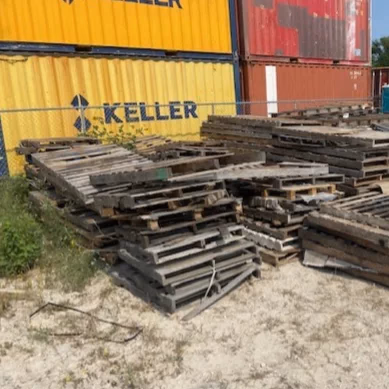 Vancouver, Washington - Pallet Cores for Recycling