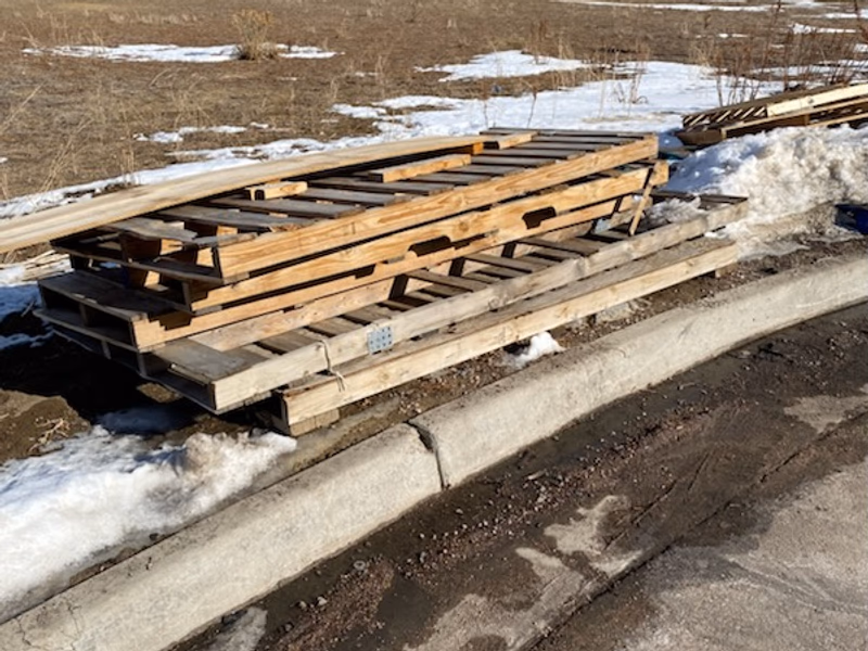 Salinas, California - Pallet Cores for Recycling