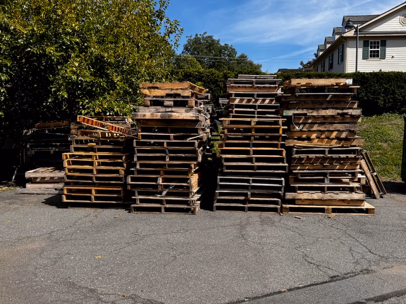 Santa Rosa, California - Pallet Cores for Recycling