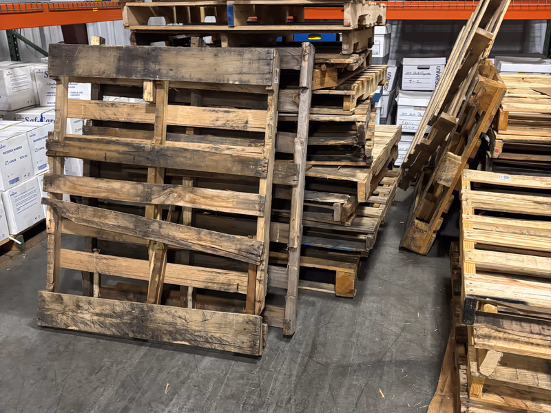 Pomona, California - Pallet Cores for Recycling