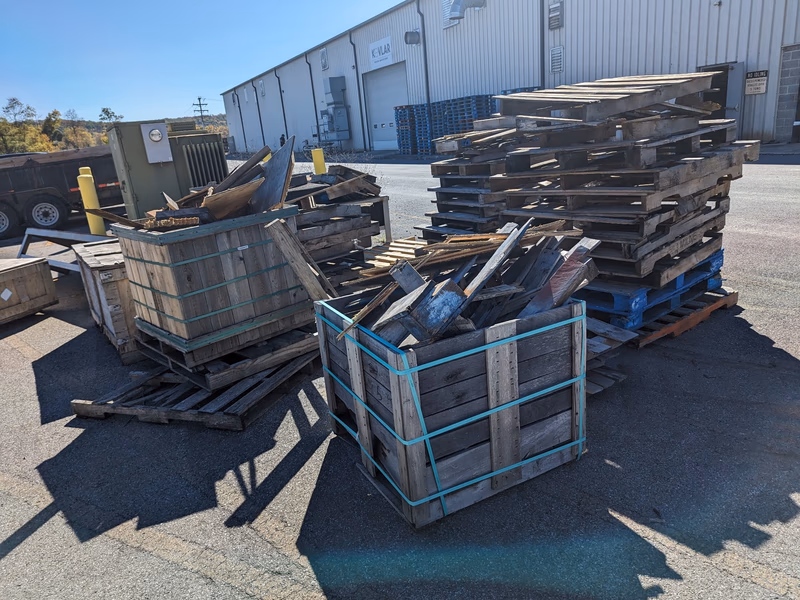 Federal Way, Washington - Pallet Cores for Recycling