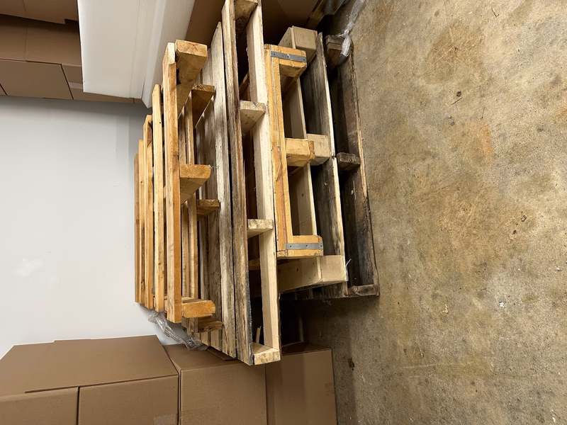 Santa Maria, California - Pallet Cores for Recycling