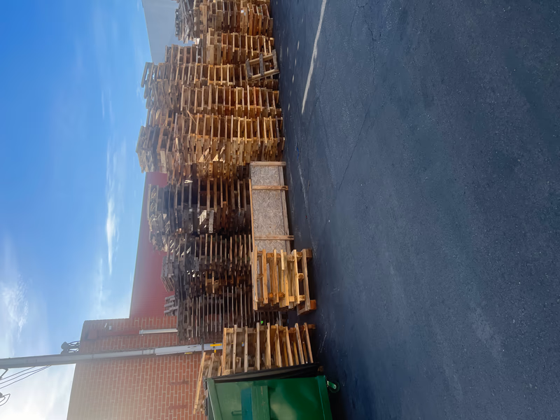 West Covina, California - Pallet Cores for Recycling