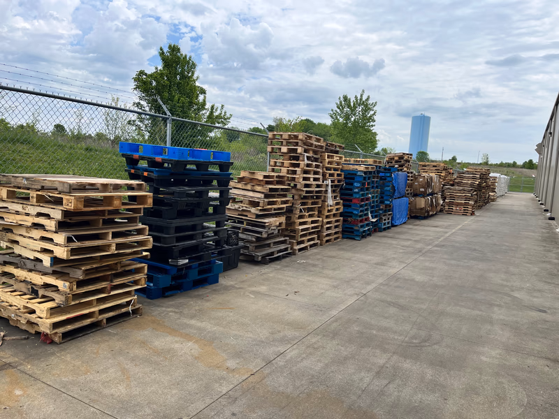 Tracy, California - Pallet Cores for Recycling