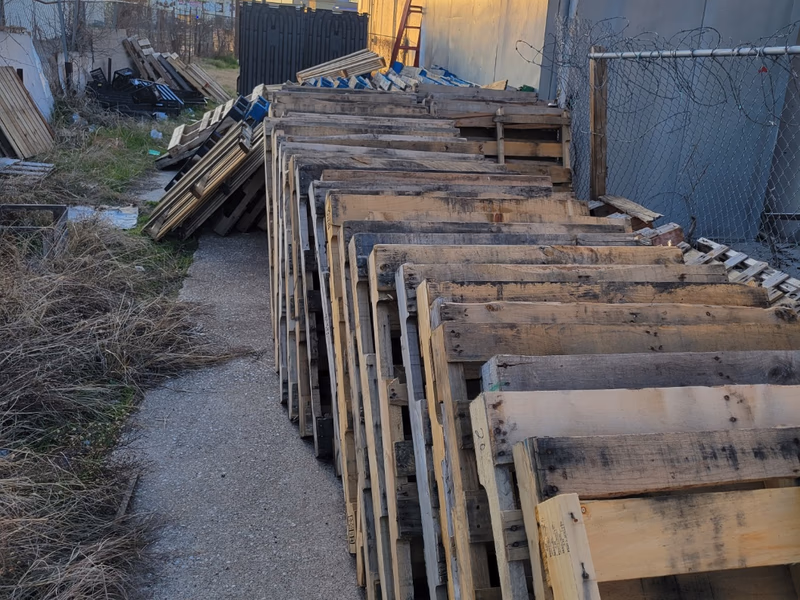 West Palm Beach, Florida - Pallet Cores for Recycling