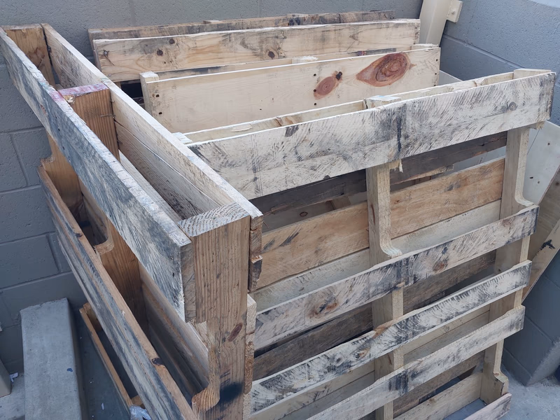 Brockton, Massachusetts - Pallet Cores for Recycling