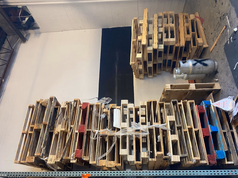 Cary, North Carolina - Pallet Cores for Recycling