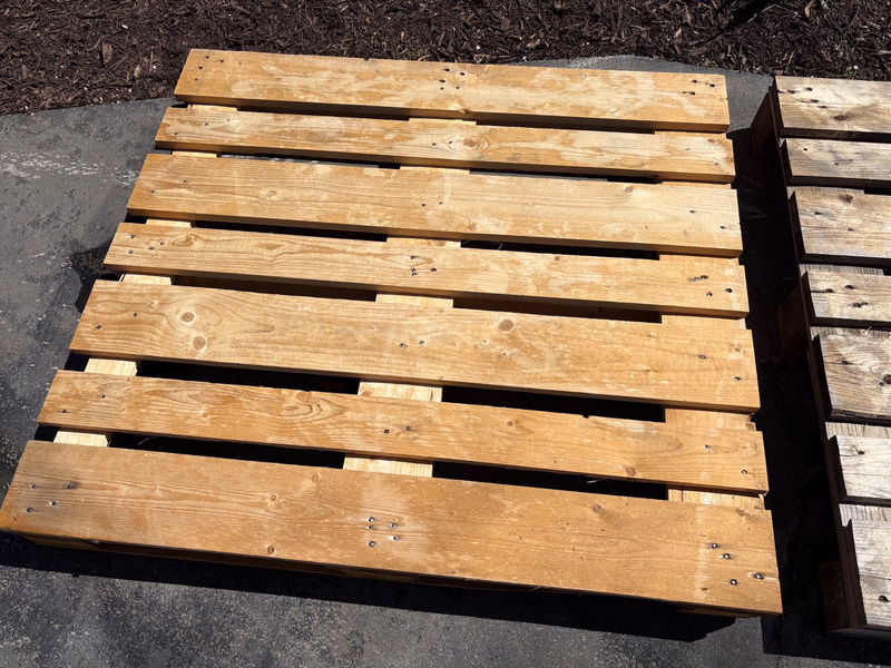 Amarillo, Texas - Pallet Cores for Recycling